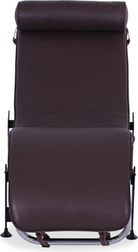 LC4 Style Chaise Longue Premium Leather/Mocha image.