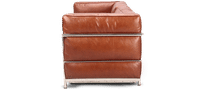 LC3 Style 2 Seater Grand Sofa  Dark Tan image.