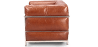 LC3 Style Grand Confort Armchair Dark Tan image.