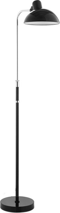 Kaiser Idell Style Floor Lamp Black image.