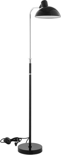 Kaiser Idell Style Floor Lamp Black image.