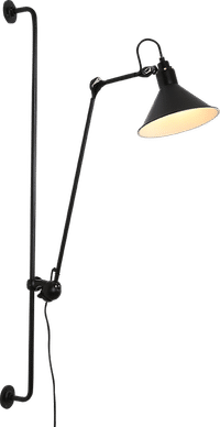 Lampe Gras 214 Style Wall Lamp Black image.