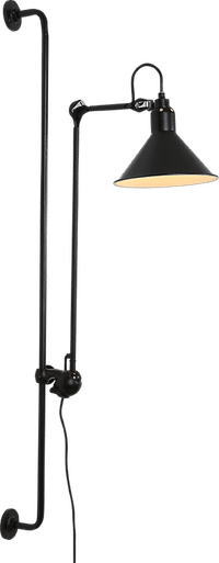 Lampe Gras 214 Style Wall Lamp Black image.