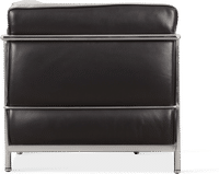 LC2 Style Petit - 2 Seat Sofa Black image.