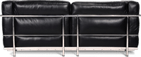 LC3 Style 2 Seater Grand Sofa  Black  image.
