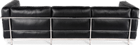 LC3 Style 3 Seater Grand Sofa Black  image.