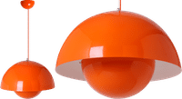 Flowerpot VP2 Pendant Lamp Orange image.