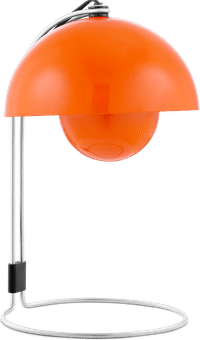 Flowerpot VP4 Style Table Lamp Orange image.