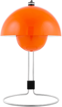 Flowerpot VP4 Style Table Lamp Orange image.