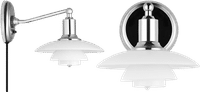 PH 2/1 Wall Lamp Chrome image.