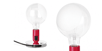 Lampadina Style Lamp Red image.