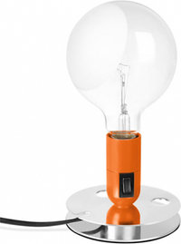 Lampadina Style Lamp Orange image.