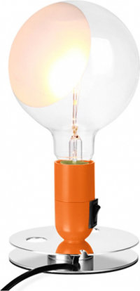 Lampadina Style Lamp Orange image.