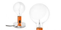 Lampadina Style Lamp Orange image.