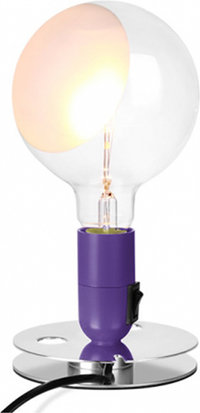Lampadina Style Lamp Purple image.