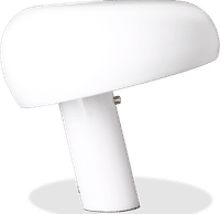 Snoopy Style Lamp White image.