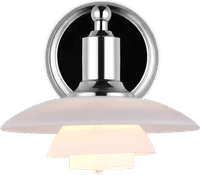 PH 2/1 Wall Lamp Chrome image.