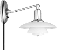 PH 2/1 Wall Lamp Chrome image.