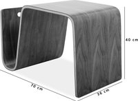 Mag Coffee Table Walnut Veneer image.