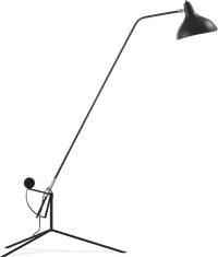 Mantis BS1L Style Floor Lamp Black image.