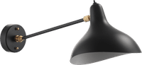 Mantis BS5 Style Wall Lamp Black image.