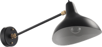 Mantis BS5 Style Wall Lamp Black image.