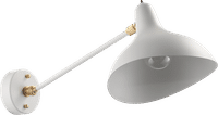Mantis BS5 Style Wall Lamp White image.