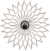 Sunflower Style Wall Clock  Maple image.