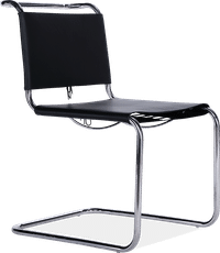 Mart Stam Chair Premium Leather/Black  image.