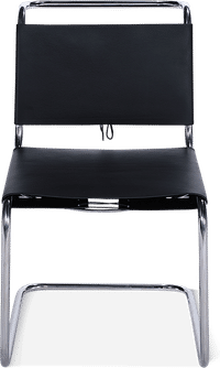 Mart Stam Chair Premium Leather/Black  image.