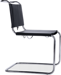 Mart Stam Chair Premium Leather/Black  image.
