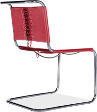 Mart Stam Chair Premium Leather/Red image.