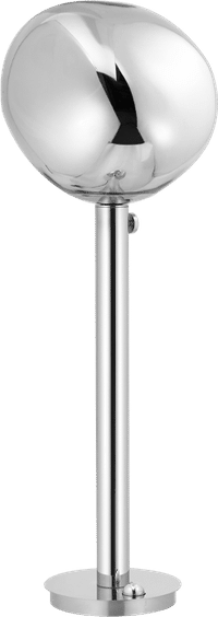Melt Style Floor Lamp Chrome image.