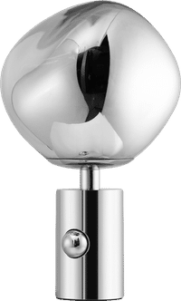 Melt Style Table Lamp  Chrome image.