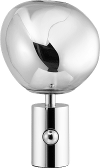 Melt Style Table Lamp  Chrome image.