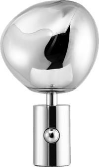 Melt Style Table Lamp  Chrome image.