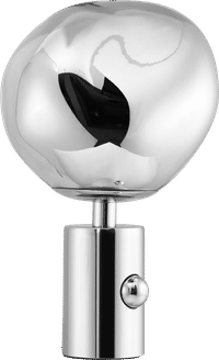Melt Style Table Lamp  Chrome image.