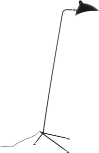 MFL-1 Style Contemporary Floor Lamp Black image.