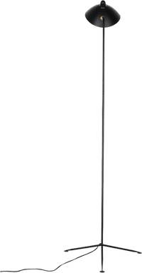 MFL-1 Style Contemporary Floor Lamp Black image.