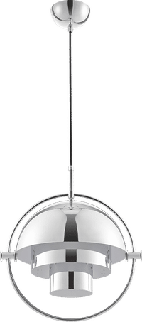 Multi-Lite Pendant Lamp Chrome image.