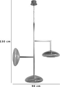 Njord Pendant Lamp   Smoke Gray image.