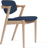 No. 42 Chair Ash/Dark Blue image.