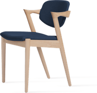 No. 42 Chair Ash/Dark Blue image.