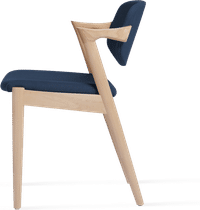 No. 42 Chair Ash/Dark Blue image.