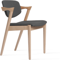 No. 42 Chair Ash/Charcoal Grey image.