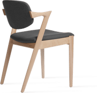 No. 42 Chair Ash/Charcoal Grey image.