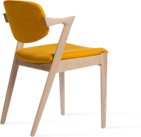 No. 42 Chair Ash/Mustard image.