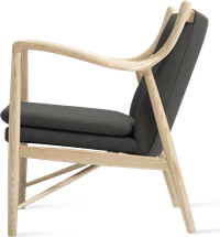 No. 45 Chair Charcoal Grey /Fabric/Solid Ash  image.
