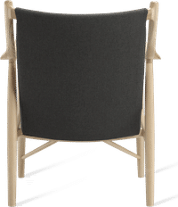 No. 45 Chair Charcoal Grey /Fabric/Solid Ash  image.