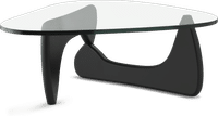 Noguchi Style Coffee Table Black/Large image.
